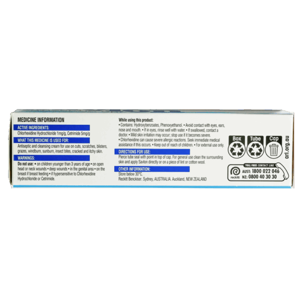 SAVLON Antiseptic Cream Tube 30g - Image 4