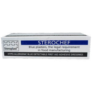 AEROPLAST Premium Detectable Finger Extension Plasters 16 x 2cm Box/50