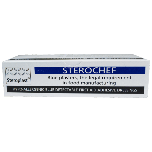 AEROPLAST Premium Detectable Finger Extension Plasters 16 x 2cm Box/50