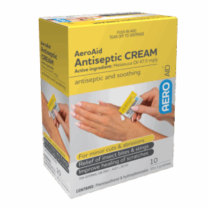 AEROAID Antiseptic Cream Sachet 1g Box/10