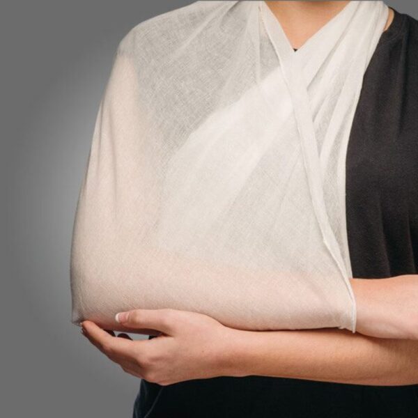 AEROBAND Cotton Calico Triangular Bandage 110 x 110 x 155cm Bag/10 - Image 2