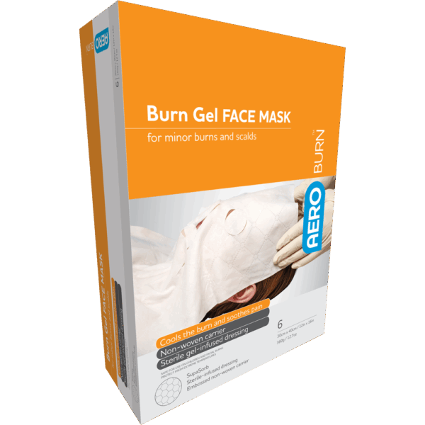 AEROBURN Burn Gel Face Mask 30 x 40cm - Image 2