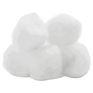 Sterile Large Cotton Balls (50 packs of 5) bag/250