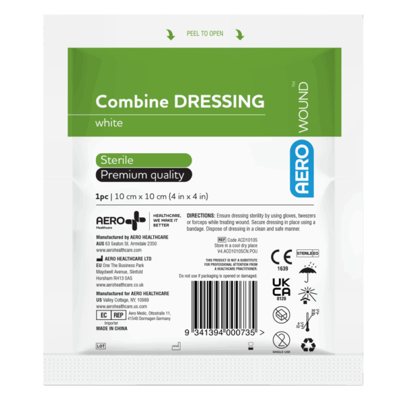 AEROWOUND Combine Dressing 10 x 10cm Bag/50