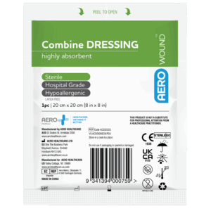 AEROWOUND Combine Dressing 20 x 20cm Bag/50