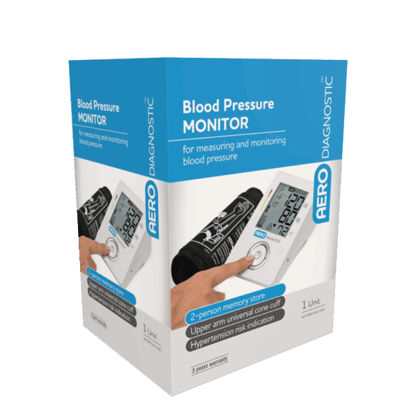 AERODIAGNOSTIC Automatic Upper Arm Blood Pressure Monitor
