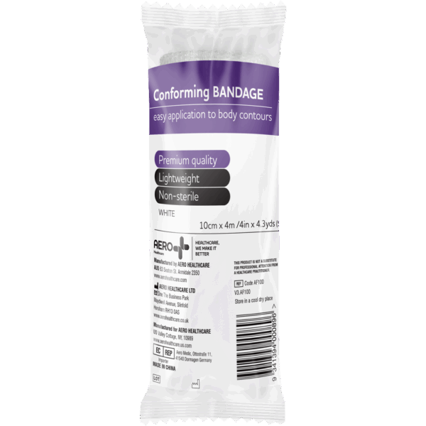 AEROFORM Conforming Bandage 10cm x 4M Wrap/12