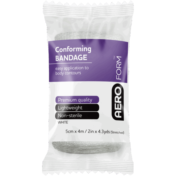 AEROFORM Conforming Bandage 5cm x 4M Wrap/12