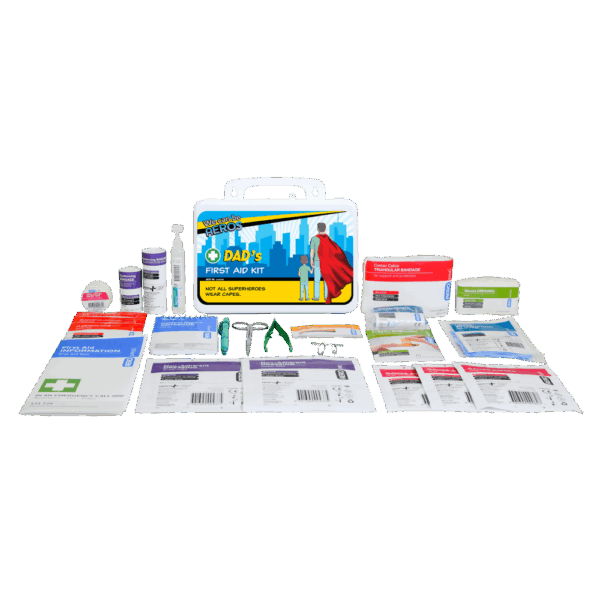 DAD'S 2 Series Plastic Waterproof First Aid Kit 21 x 7.5 x 13cm - Image 2
