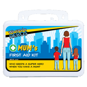 MUM'S 2 Series Plastic Waterproof First Aid 21 x 7.5 x 13cm