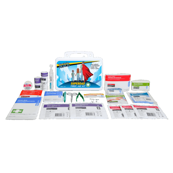 SUPERDAD 2 Series Plastic Waterproof First Aid Kit 21 x 7.5 x 13cm - Image 2