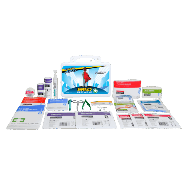 SUPERKID 2 Series Plastic Waterproof First Aid Kit 21 x 7.5 x 13cm - Image 2