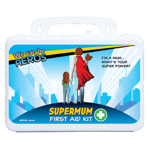 SUPERMUM 2 Series Plastic Waterproof First Aid 21 x 7.5 x 13cm