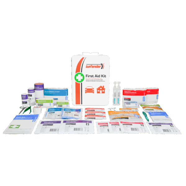 DEFENDER 3 Series Metal Tough First Aid Kit 17 x 6.5 x 24cm - Image 2