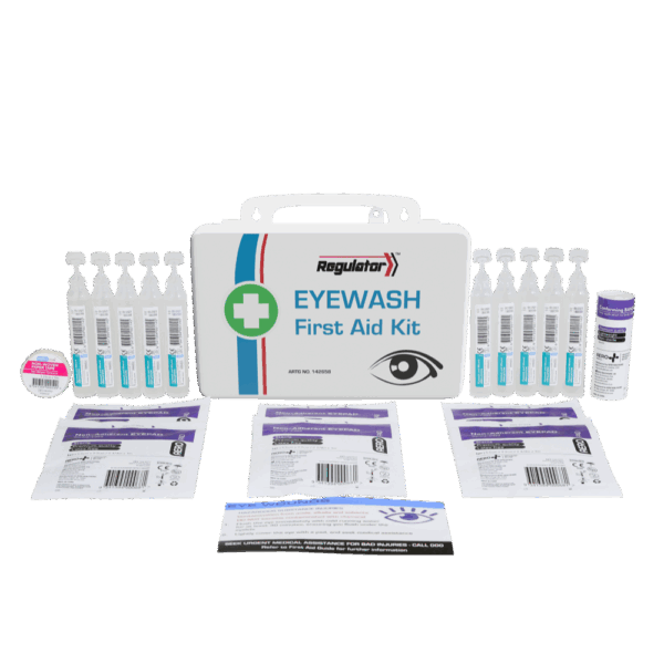REGULATOR Eyewash First Aid Kit 21 x 7.5 x 13cm - Image 2
