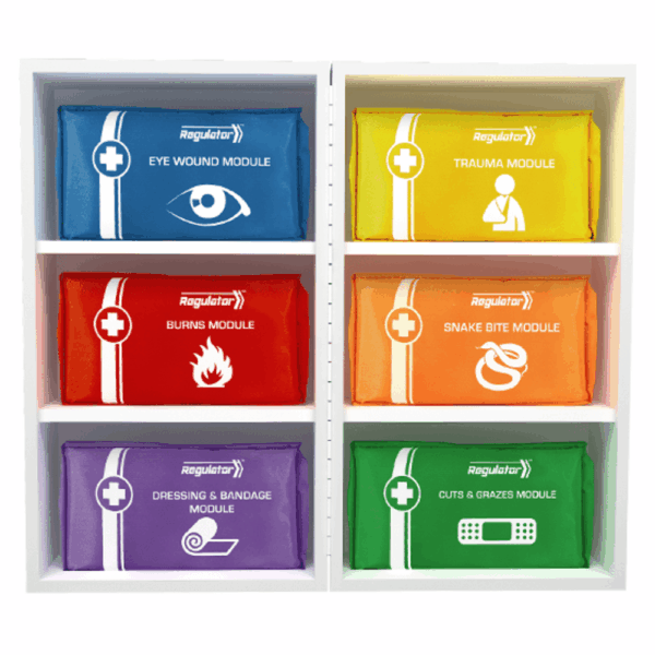 MODULATOR 4 Series Metal Cabinet First Aid 24 x 16 x 42cm - Image 2