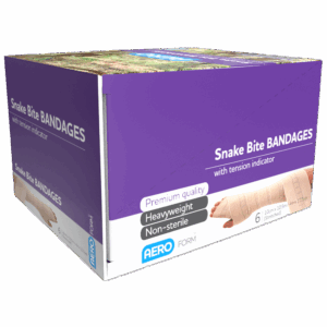 AEROFORM Snake Bite Bandage with Indicator 10cm x 10.5M Box/6