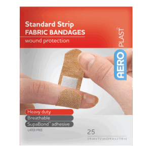 AEROPLAST Premium Fabric Standard Strip 7.2 x 1.9cm Env/25