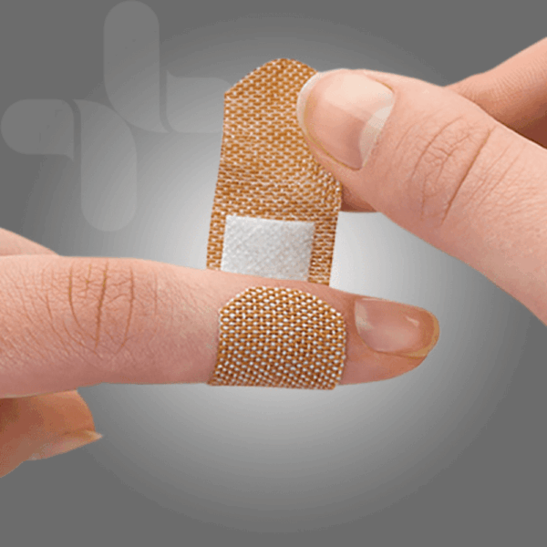 AEROPLAST Premium Fabric Large Fingertip 7.5 x 4.5cm Box/25 - Image 3