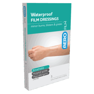 AEROFILM Waterproof Film Dressing 6 x 7cm Box/3