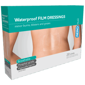 AEROFILM Waterproof Film Dressing 10 x 12cm Box/20