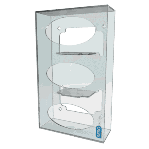 AEROGLOVE Acrylic Triple Glove Dispenser