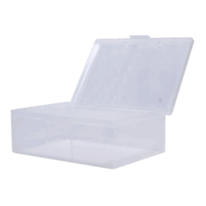 AEROCASE Clear Plastic Case 19.5 x 13.6 x 6.6cm