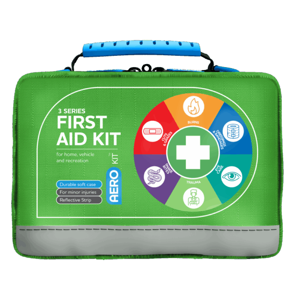 AEROKIT 3 Series First Aid Softpack Green - Image 2