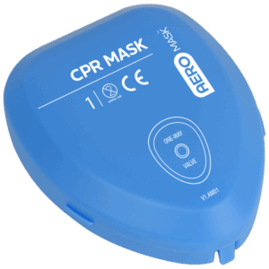 AEROMASK CPR Mask in hard cover