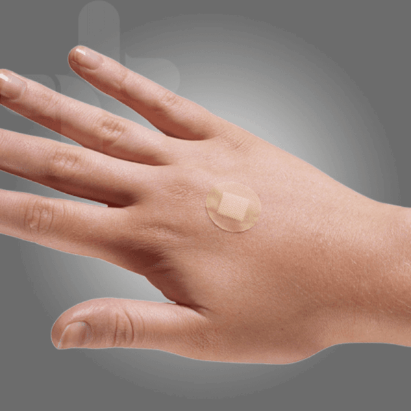 AEROPLAST Plastic Spot Dressings 2.25cm Diameter Box/100 - Image 2