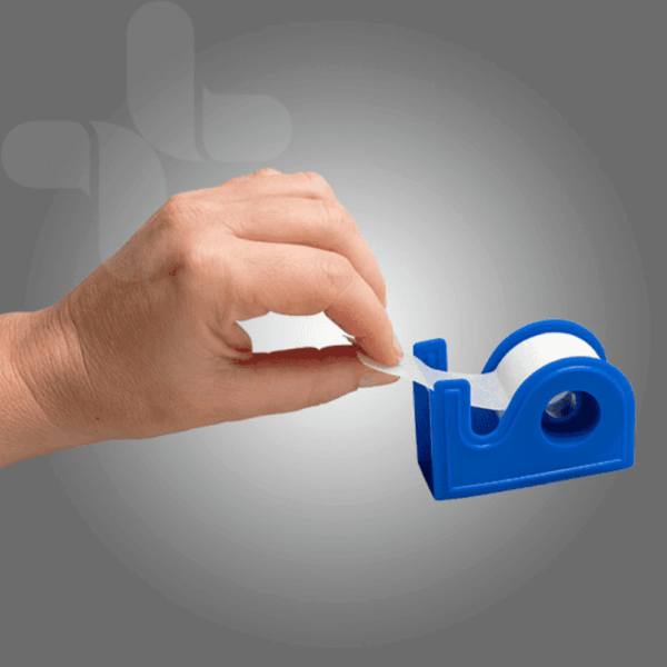AEROTAPE White Microporous Paper Tape with Dispenser 1.25cm x 9.1M Box/12 - Image 3