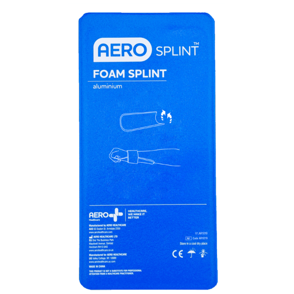 AEROSPLINT Wrist Aluminium Foam Splint 22 x 11cm