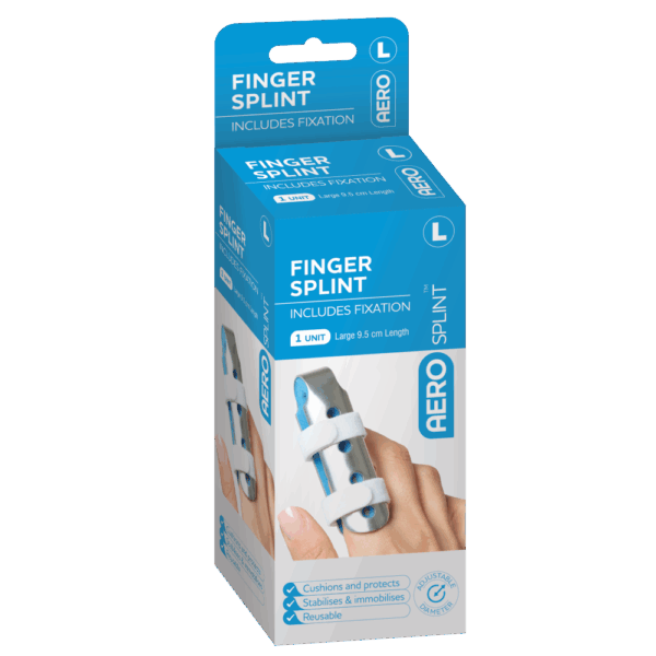 AEROSPLINT Finger Splint (Large) 9.5 x 3.5 x 3.5cm