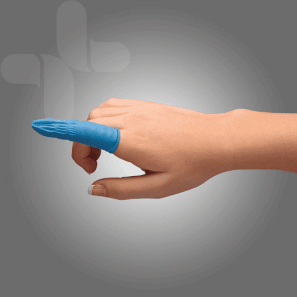 AEROSHIELD X-Large Nitrile Finger Cots Box/100 - Image 2