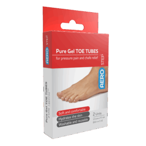 AeroStep™ Pure Gel Toe Tube 2pk
