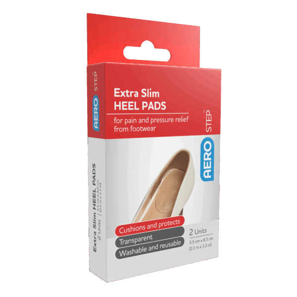 AERPSTEP™ Extra Slim Heel Pad 55 x 83mm Box/2