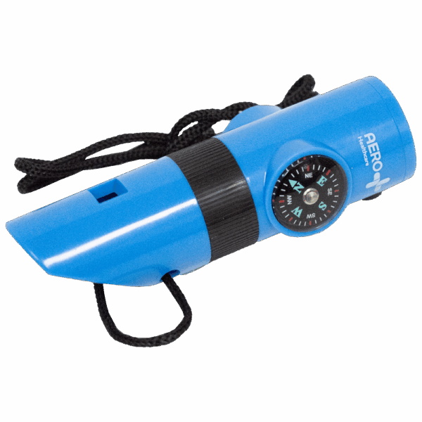 AEROSUPPLIES Survival Aid (Torch, Whistle, Mirror, Magnifying Glass, Compass)