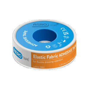 AEROTAPE Elastic Fabric Adhesive Tape 1.25cm x 2M
