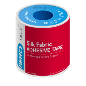 AEROTAPE Silk Fabric Adhesive Tape 5cm x 5M