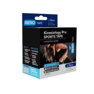 AEROTAPE Blue Kinesiology Pro Sports Tape 5cm x 5m