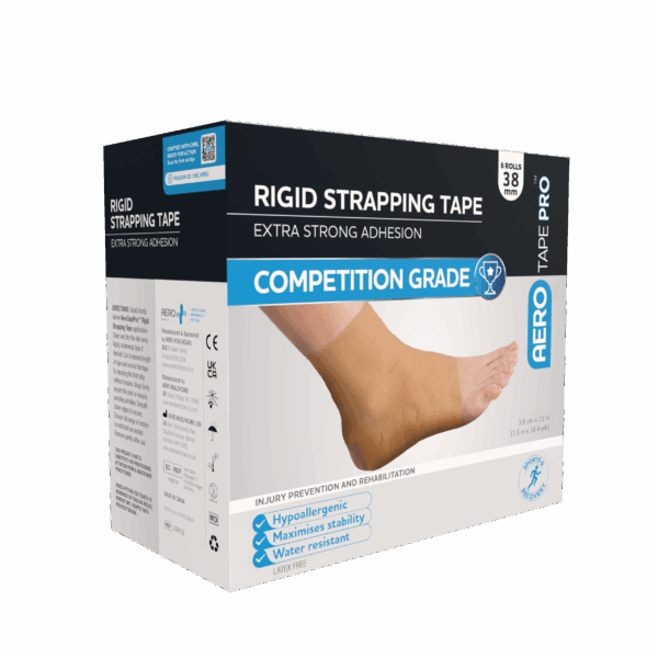 AEROTAPE Rigid Pro Strapping Tape 3.8cm x 15m Box/6