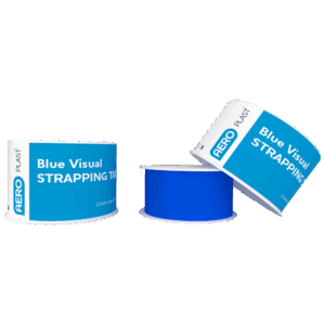 AEROPLAST Visual Strapping Tape 2.5cm x 5M Box/12