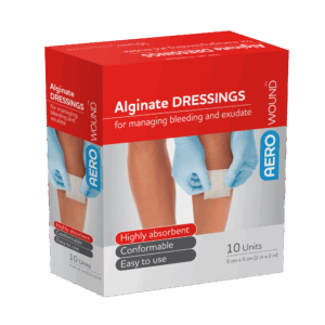 AEROWOUND Alginate Dressing 5 x 5cm Box/10