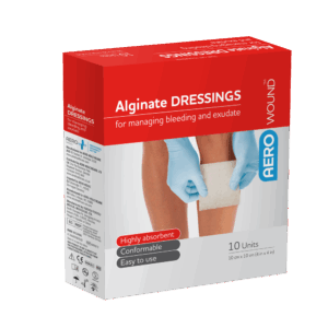 AEROWOUND Alginate Dressing 10 x 10cm Box/10