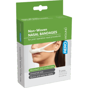 AEROWOUND Nasal Sling Bandage Box/3