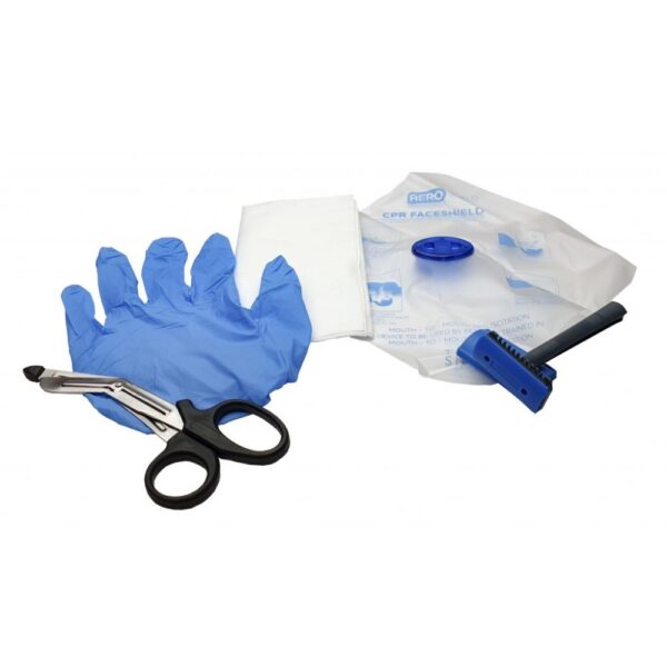 CARDIACT AED Basic Prep Kit 12.5 x 20.5cm - Image 2