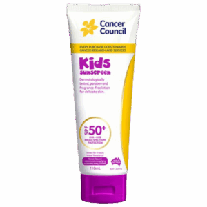 CANCER COUNCIL SPF50+ Kids Sunscreen Tube 110mL