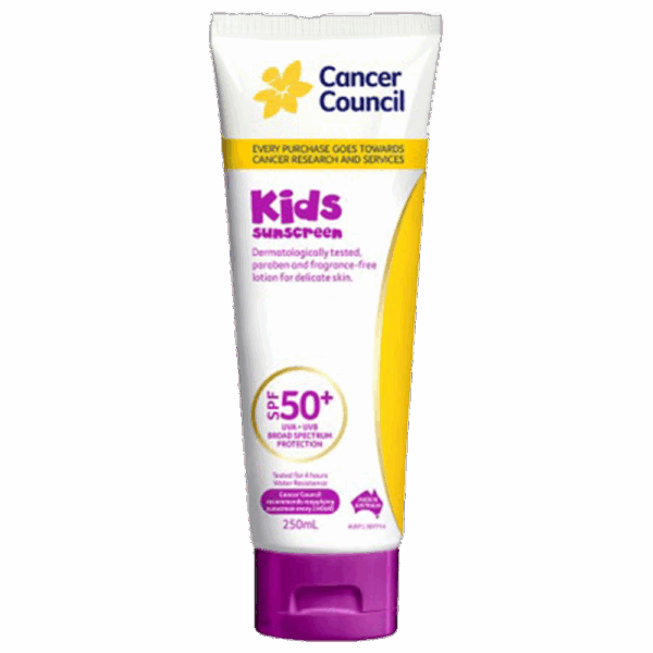 CANCER COUNCIL SPF50+ Kids Sunscreen Tube 250mL