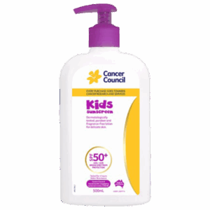 CANCER COUNCIL SPF50+ Kids Sunscreen Pump 500mL