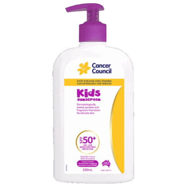 CANCER COUNCIL SPF50+ Kids Sunscreen Pump 500mL
